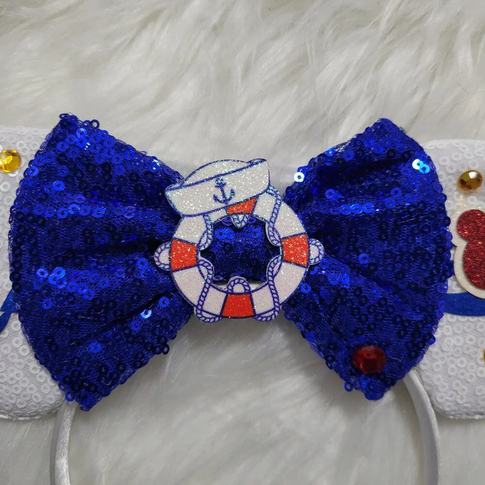 Nautical Minnie Mouse Ears